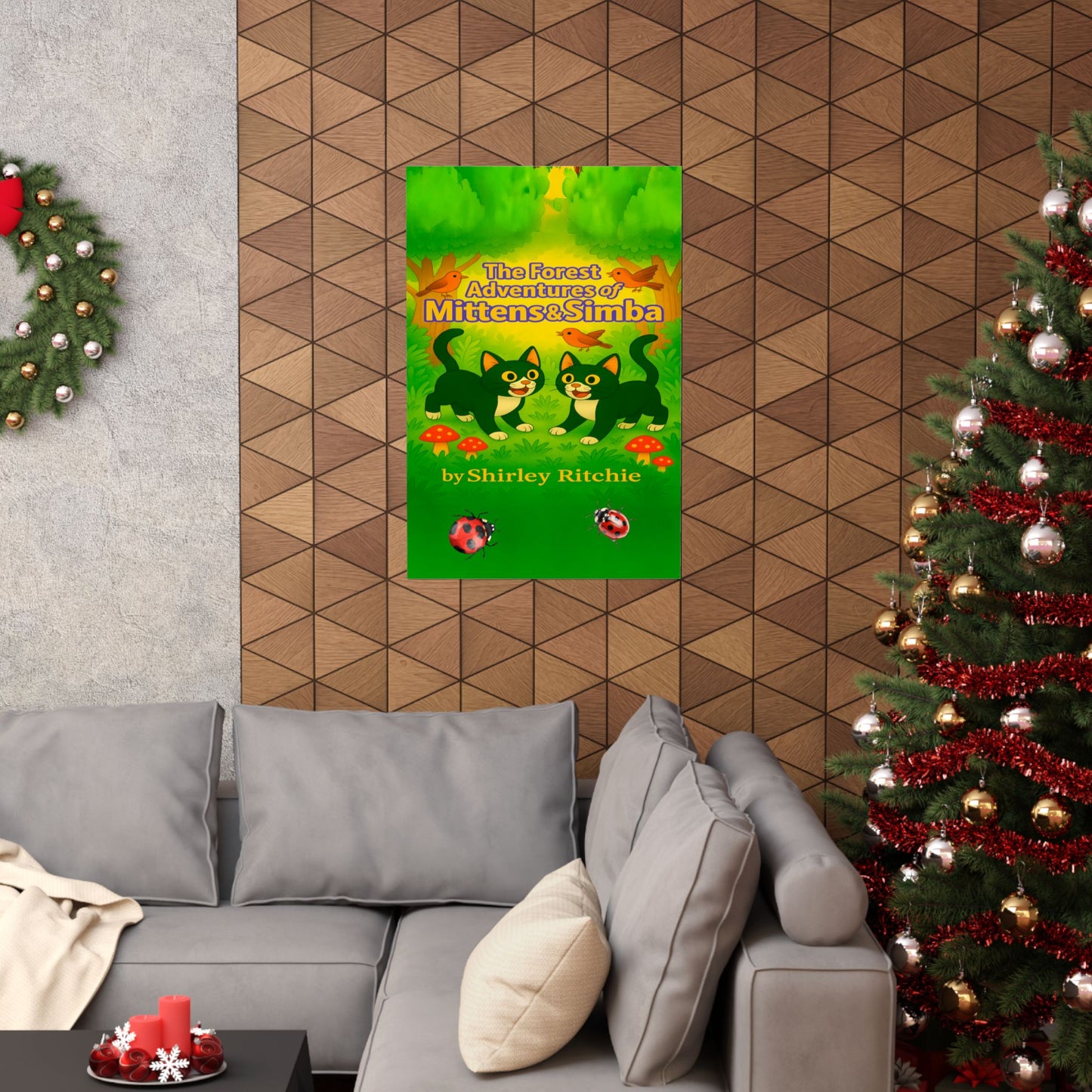 Vertical Posters - The Forest Adventures of Mittens & Simba Book Series Poster