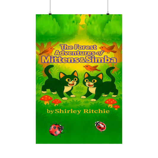 Vertical Posters - The Forest Adventures of Mittens & Simba Book Series Poster