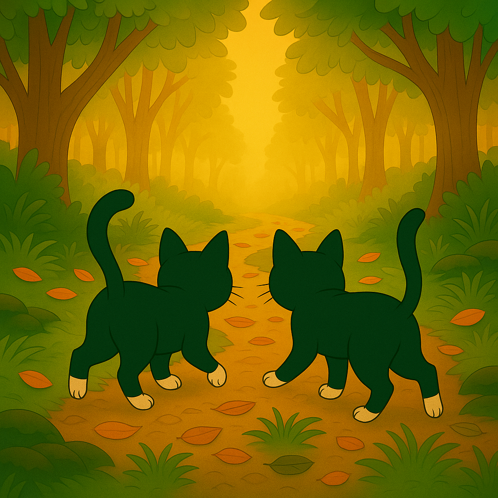 The Forest Adventures of Mittens & Simba